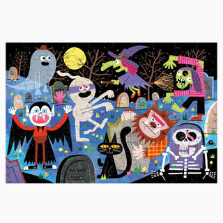 Glow in the Dark Haunted Graveyard Puzzle