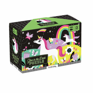 Glow in the Dark Unicorn 100 Piece Puzzle at DLK