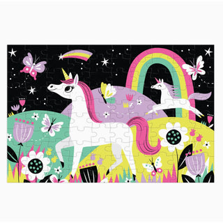 Glow in the Dark Unicorn 100 Piece Puzzle at DLK