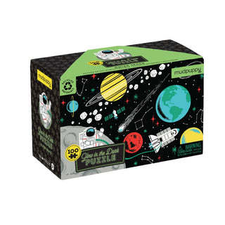 Glow in the Dark Outer Space Puzzle at Design Life Kids