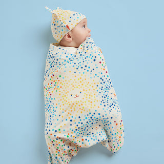 Halcyon Nights Feeling Stars Swaddle Blanket at DLK