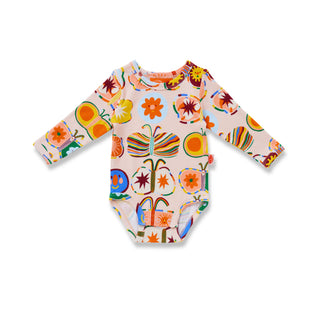 Halcyon Nights Baby Flutterby Butterfly Bodysuit Onesie at Design Life Kids
