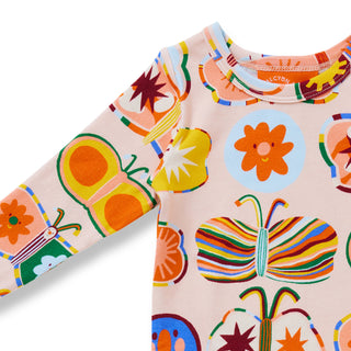 Halcyon Nights Baby Flutterby Butterfly Bodysuit Onesie at Design Life Kids