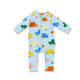 Halcyon Nights Baby & Toddler Car Print Romper at DLK