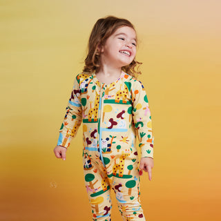 Halcyon Nights Zoo Crew Romper at DLK