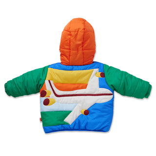 Halcyon Nights Beep Beep Airplane Puffer Jacket at DLK