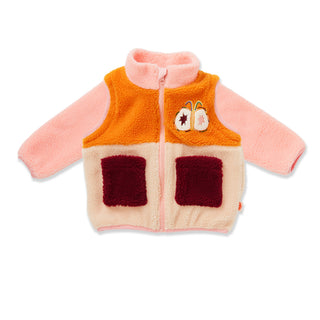 Halcyon Nights Kids Sherpa Jacket Vest Combo at Design Life Kids

