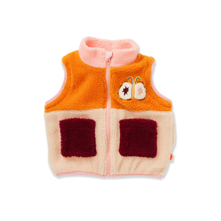 Halcyon Nights Kids Sherpa Jacket Vest Combo at Design Life Kids