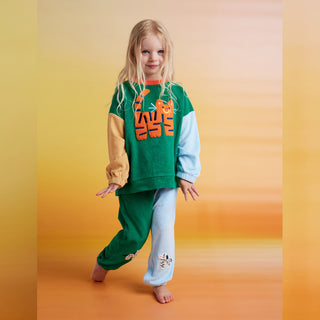 Halcyon Nights Zebra Terry Sweatpants at DLK

