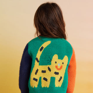 Halcyon Nights Zoo Crew Knit Cardigan at DLK