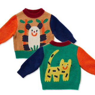 Halcyon Nights Zoo Crew Knit Cardigan at DLK