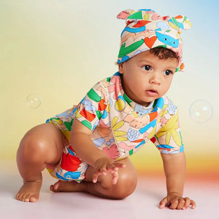 Halcyon Nights Little Billabong Short Sleeve Bodysuit at DLK