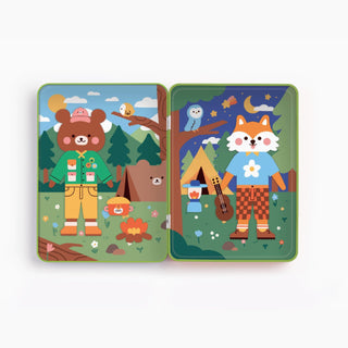 Happy Camper Magnetic Playset at Design Life Kids