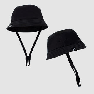 Kids Black Bucket Hats at Design Life Kids