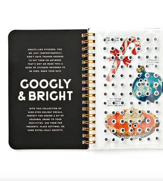 Holiday Googly & Bright Sticker Book at DLK