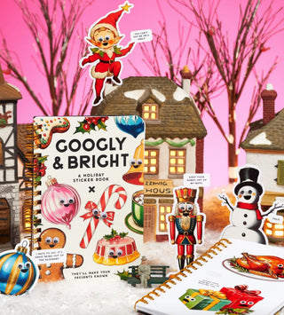 Holiday Googly & Bright Sticker Book at DLK