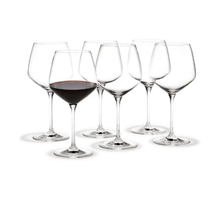 Holmegaard Perfection Large Red Wine Glass Set of 6 at DLK