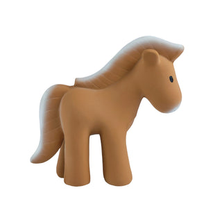 OrganiceRubber Horse Teething, Bath Toy & Rattle at Design Life Kids