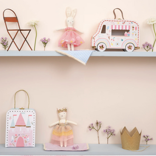 Mini Suitcase Doll - Ice Cream Van Bunny