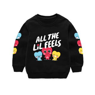 Kids All The Lil Feels Crewneck by In My Feelings at DLK