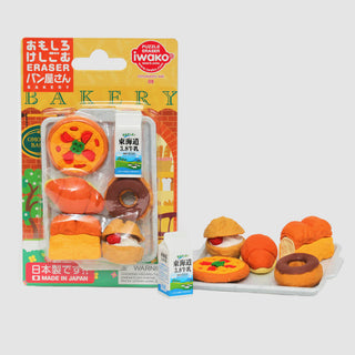 Japanese Iwako Bakery Eraser Set at Design Life Kids
