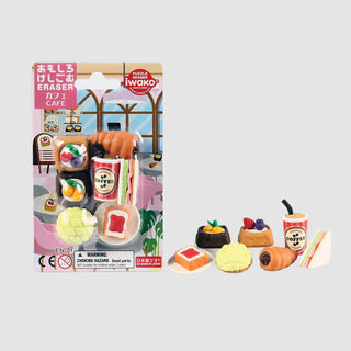 Japanese Iwako Cafe Eraser Set at Design Life Kids