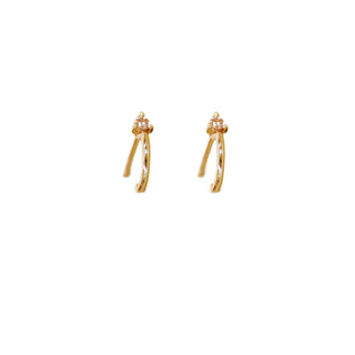 Mini Open Hoop Earrings at Design Life Kids