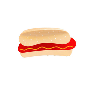 Hotdog Hair Claw Clip by Jenny Lemons at DLK