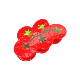 Tomatoes on the vine Hair Claw Clip by Jenny Lemons at DLK