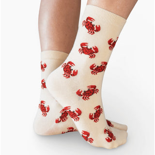 Crab Crew Socks by Jenny Lemons at DLK