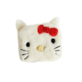 Handmade Hello Kitty Felted Soap at Design Life Kids