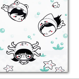 Dive In Crib Sheet at Design Life Kids