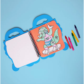 Dinosaur Super Coloring & Sticker Book at Design Life Kids DLK