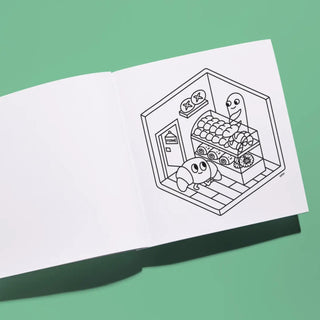 Cozy Art Coloring Book Paris OMY on Design Life Kids