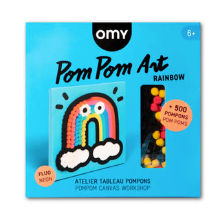 Kawaii Rainbow Pom Pom Craft Kits at Design Life Kids DLK