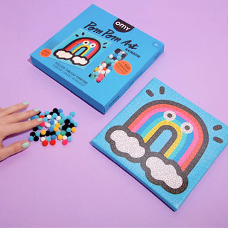 Kawaii Rainbow Pom Pom Craft Kits at Design Life Kids DLK