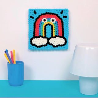 Kawaii Rainbow Pom Pom Craft Kits at Design Life Kids DLK