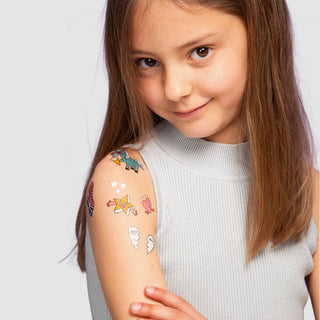 Kids Kawaii Unicorn Temporary Tattoos at DLK