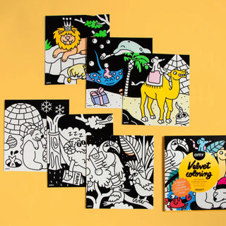 Velvet Coloring Pages Animals