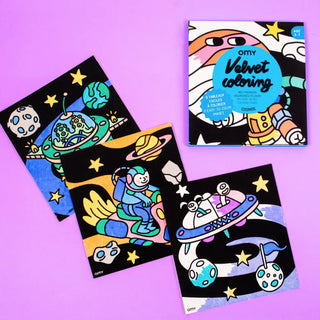 Outerspace Cosmos Velvet Coloring Pages at Design Life Kids DLK
