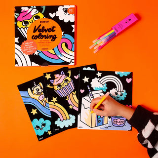 Kawaii Velvet Coloring Pages at Design Life Kids DLK