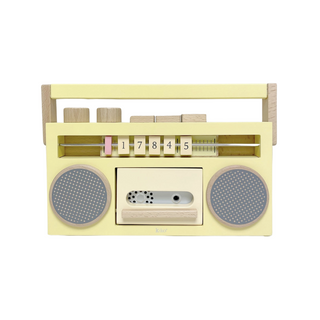Retro Wooden Tape Recorder Kiko on Design Life Kids