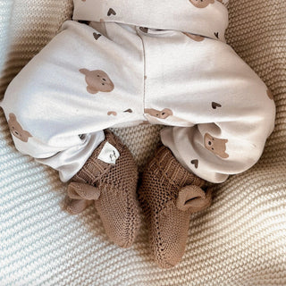 Little Bear Baby Booties at Design Life Kids