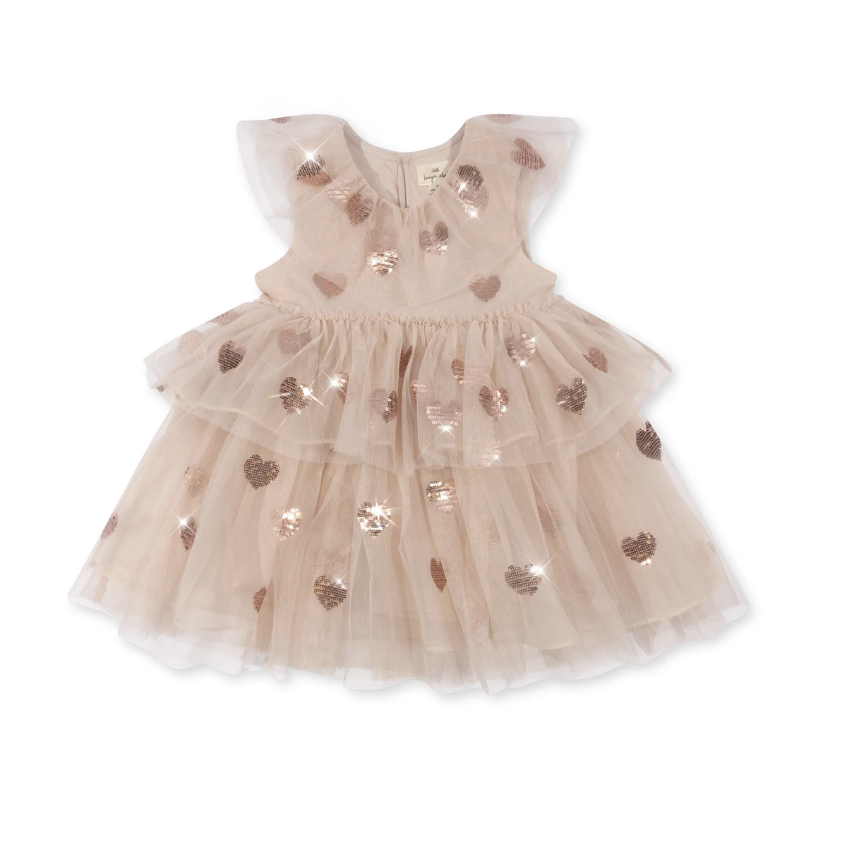 Konges Slojd Yvonne Heart Sequins Dress on DLK – Design Life Kids Konges Slojd Yvonne Heart Sequins Dress on DLK – Design Life Kids