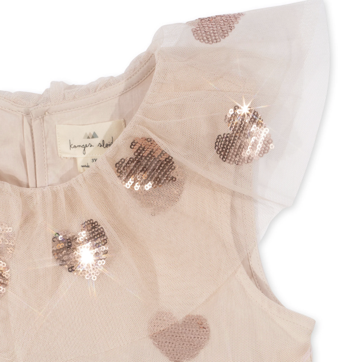 Konges Slojd Yvonne Heart Sequins Dress on DLK – Design Life Kids Konges Slojd Yvonne Heart Sequins Dress on DLK – Design Life Kids