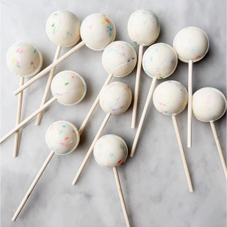 Handmade Artisan Birthday Cake Lollipops at Design Life Kids