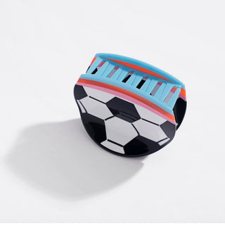 Larissa Loden Soccer Ball Hair Claw Clip at Design Life Kids