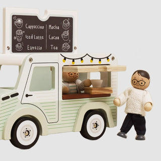 Le Toy Wooden Cafe Van Coffee Truck at Design Life Kids
