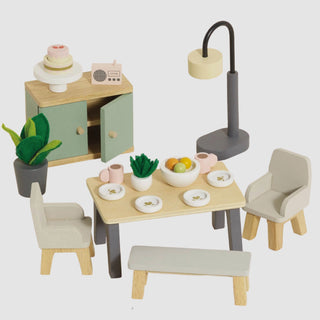 Le Toy Van Dollhouse Dining Furniture at DLK