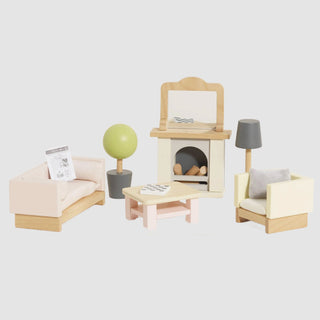 Le Toy Van Wooden Dollhouse Living Room Furniture at Design Life Kids